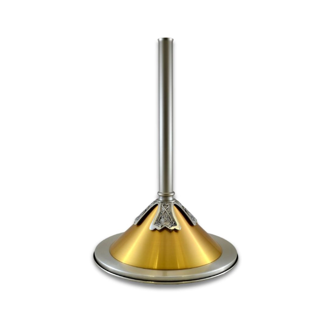 Processional Cross Base in Two Tone finish Made in Italy and sold by The Clergy Store