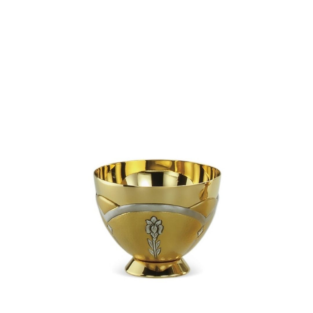 Ciborium two tone gold and silver style 205 by Desta Italy and sold by The Clergy Store