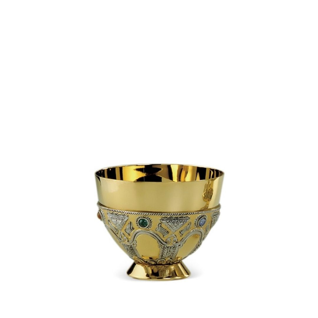 Ciborium with semi precious stones by Desta and sold by The Clergy Store