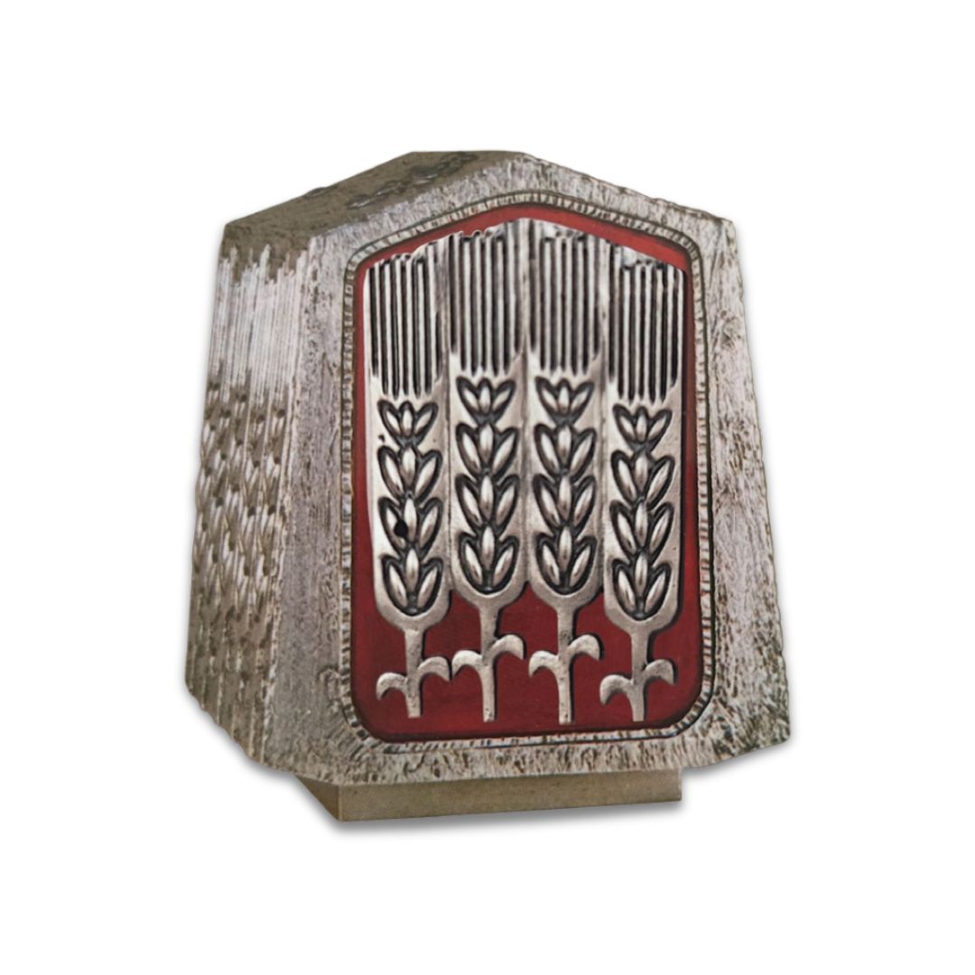 Tabernacle Ears of Wheat in Silver Bonze. Made in Italy and sold by The Clergy Store