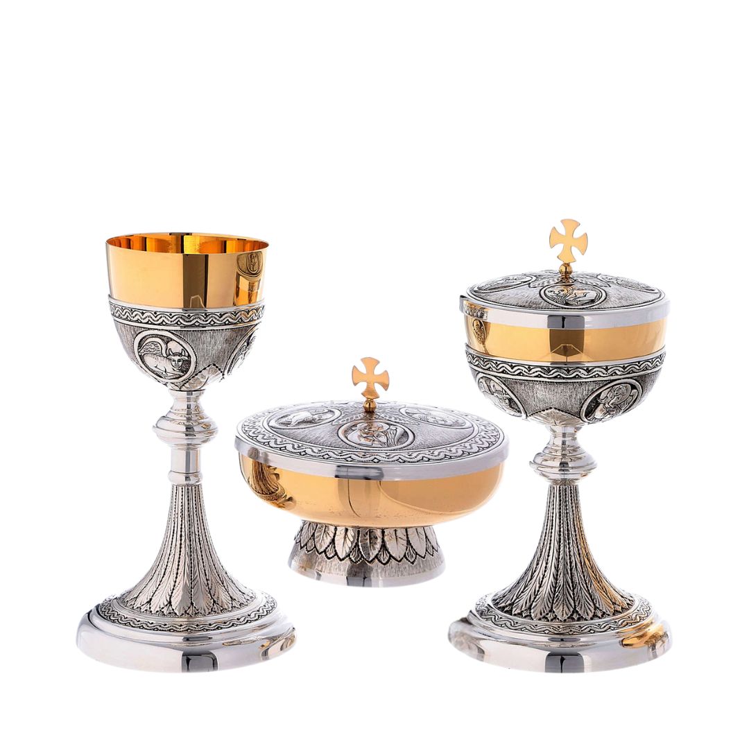 Juego de Cáliz y Copón | 4 evangelista