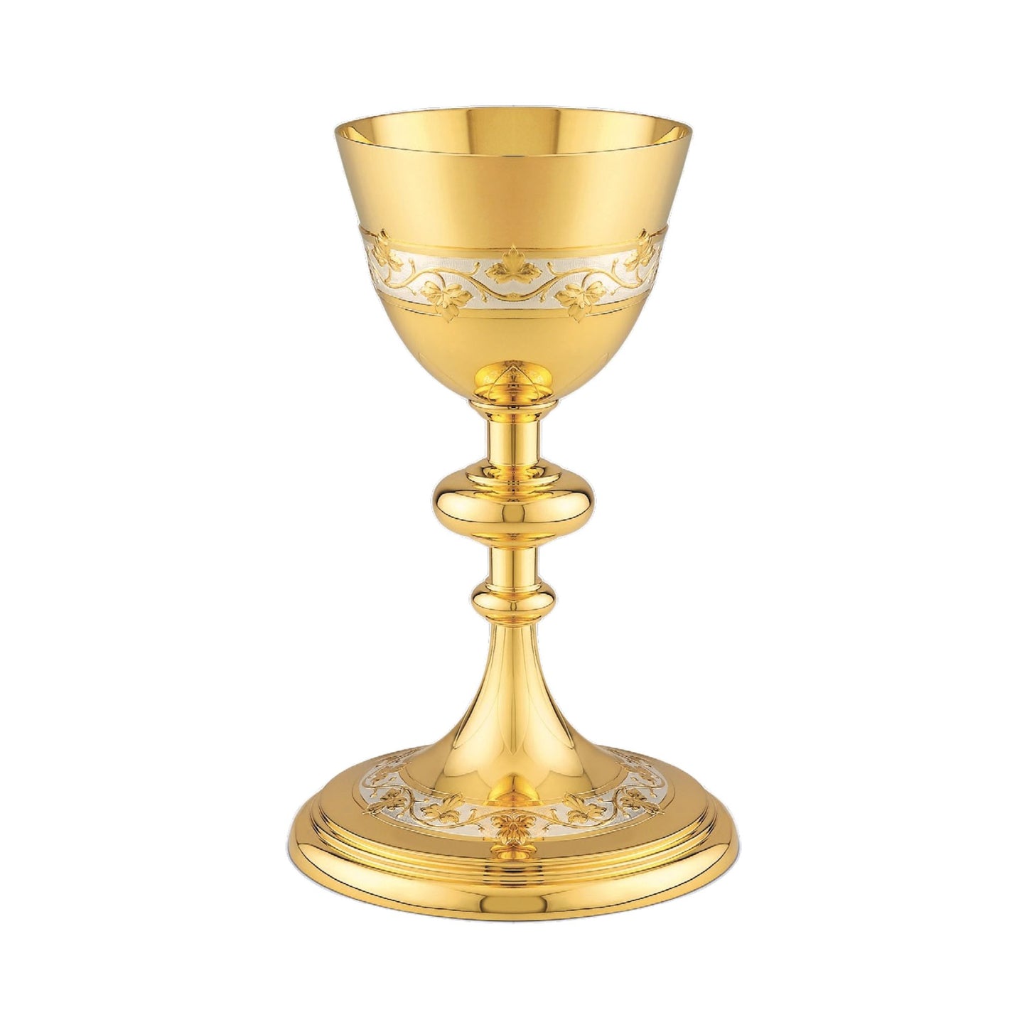 Chalice and Paten traditional style. Made in Poland and sold by The Cergy Store