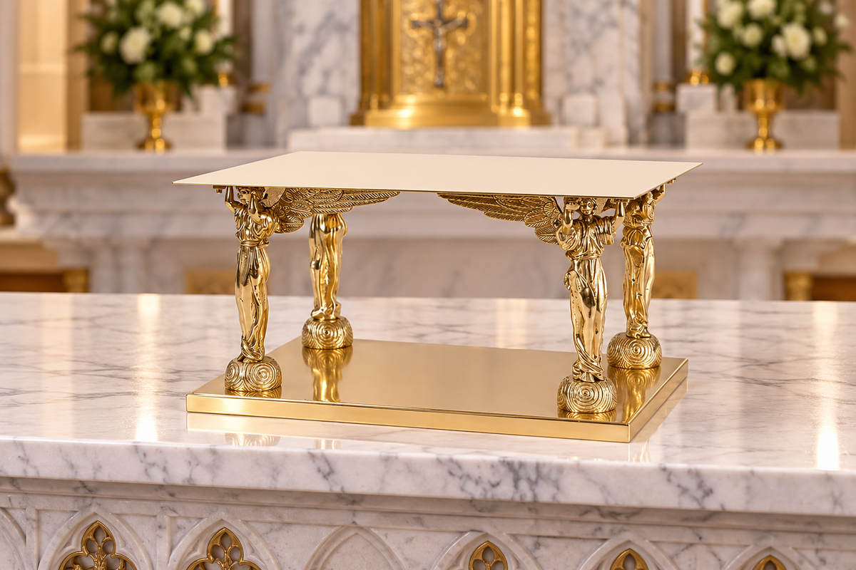 Monstrance thabor with Angels
