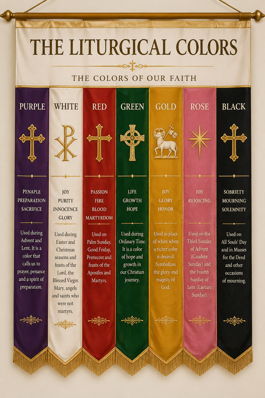 The Colors of the Liturgical Year: What They Mean and Why They Matter