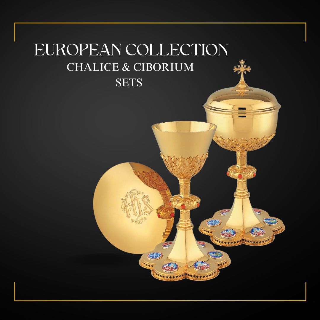 Chalice and Ciborium Collection By The Clergy Store