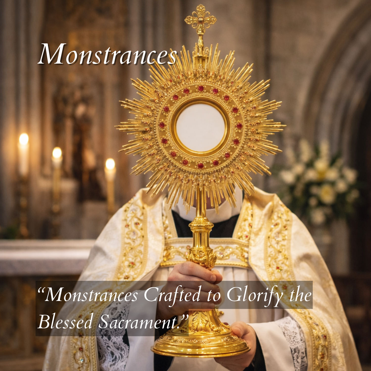 Monstrance Collection By The Clergy Store