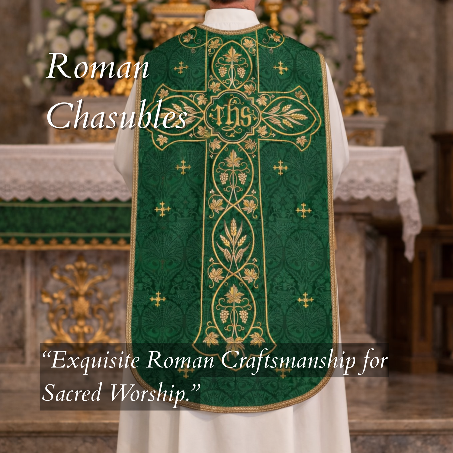 The Clergy Store  Roman Chasuble Collection