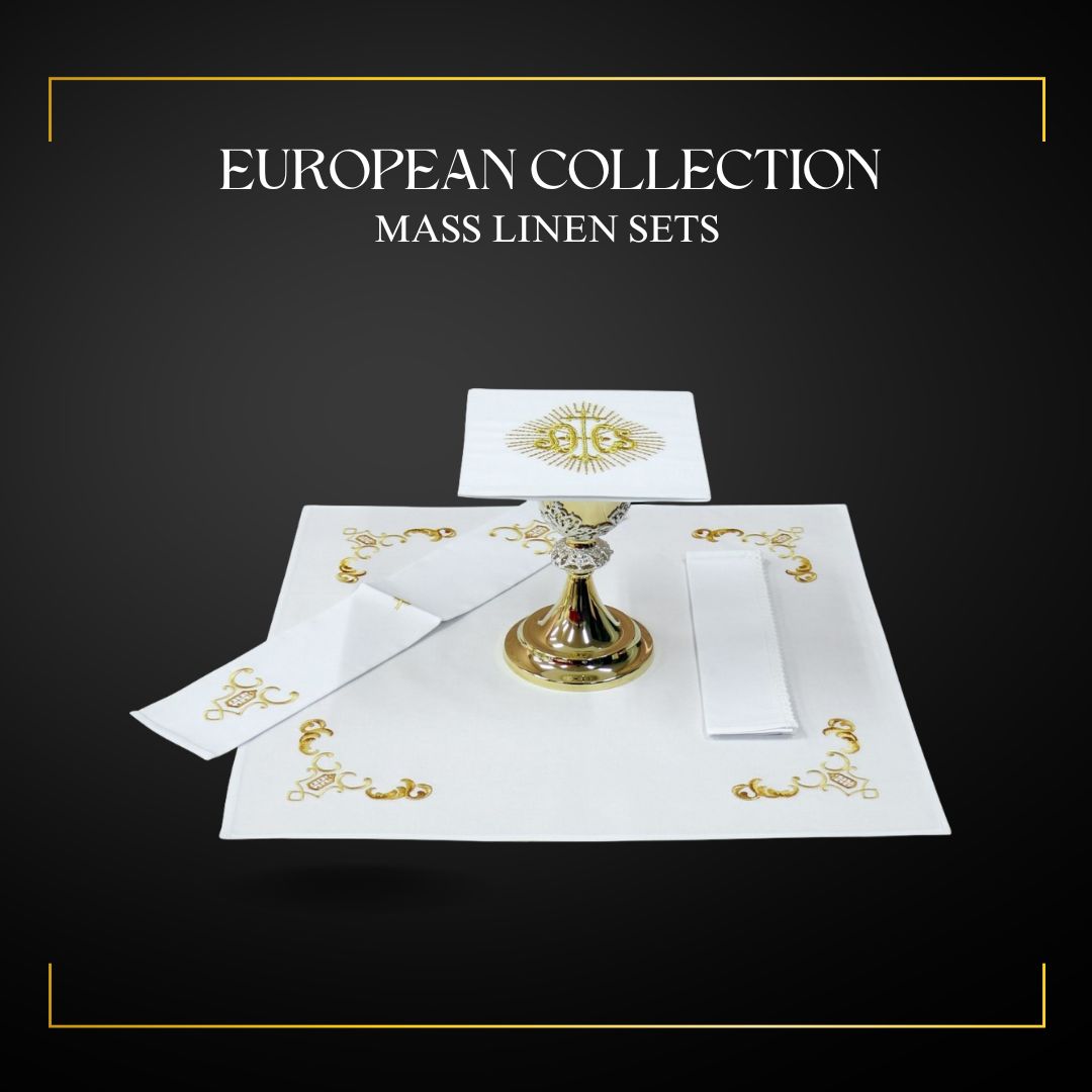 Mass Linen Embroidered Sets