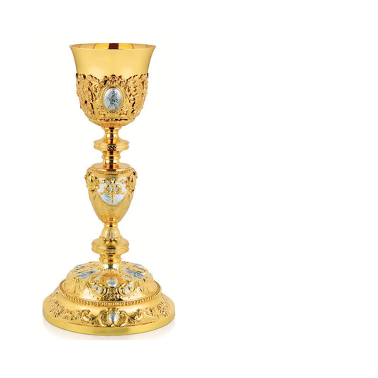 Chalice and Paten Baroque Style 078