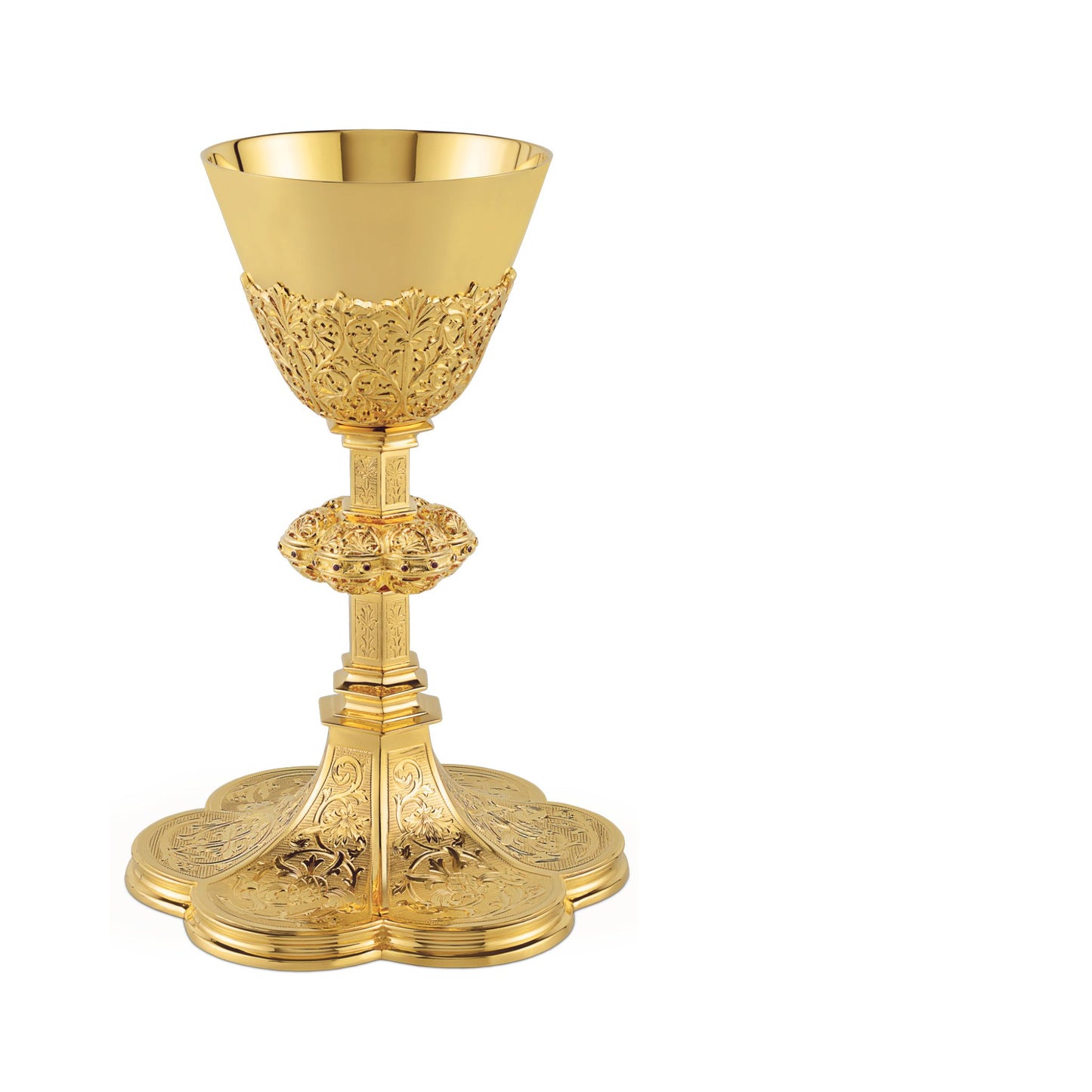 Chalice and Paten with a beautiful filigree design style # 092