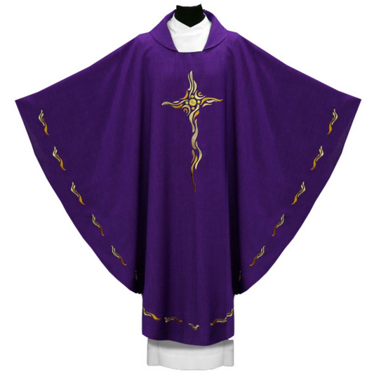 Purple chasuble by Alba Poland Style# 1-104