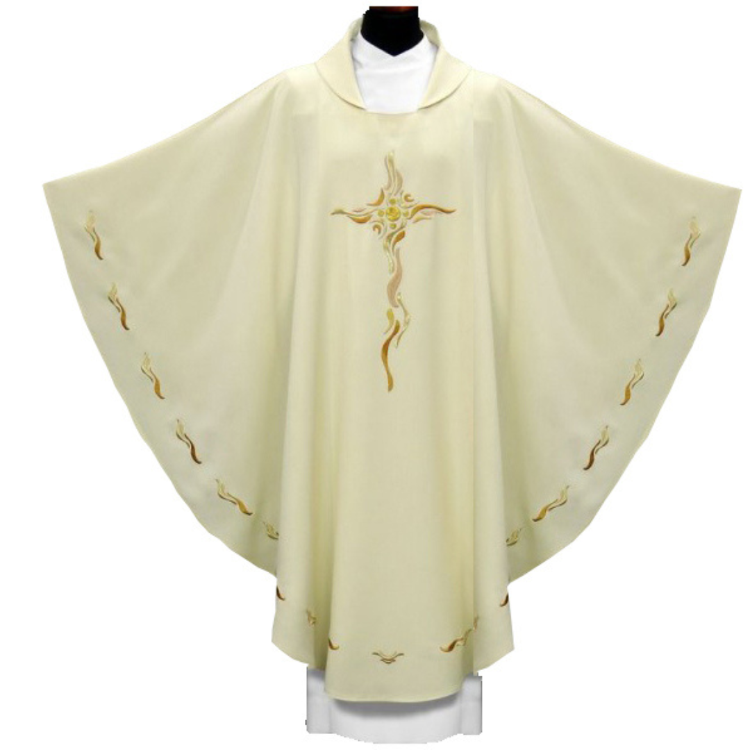 Off-White chasuble by Alba Poland Style# 1-104