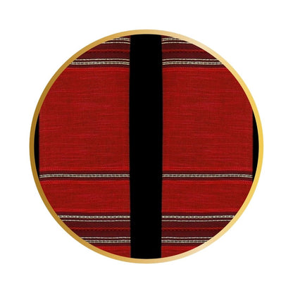 Liturgical stole 100% woven in  red.