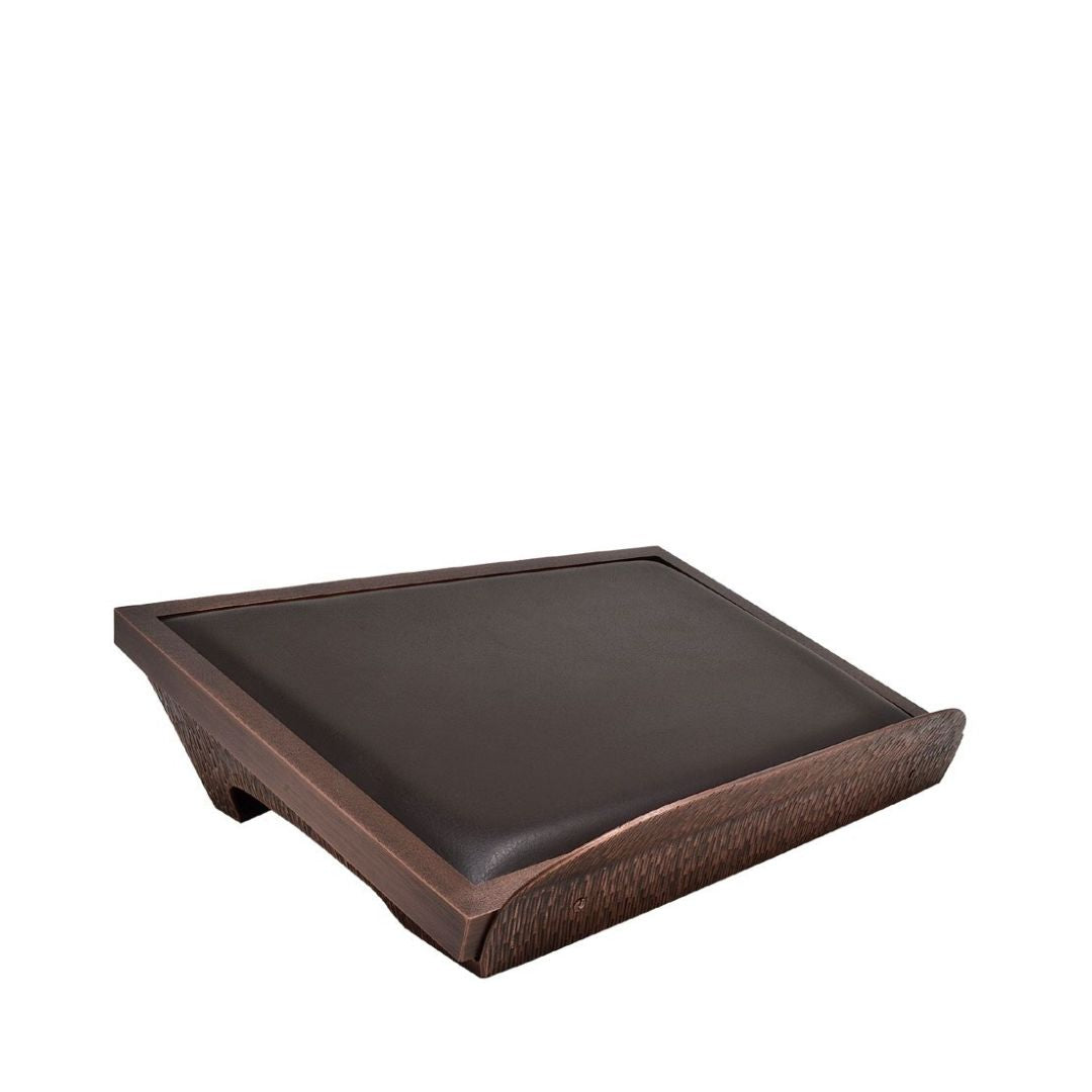 Missal stand for Altar. Cast bronze in copper, silver or gold finish. Made in Italy and sold by The Clergy Store