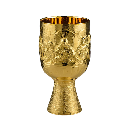 Chalice in the Modern Style,  featuring an image of the Last Supper