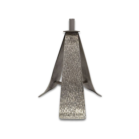 Processional Cross Base in Silver Bronze finish. Made in Italy and sold by The Clergy  Store