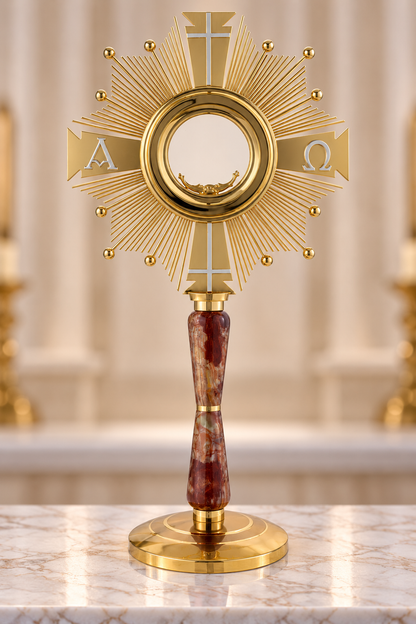 Monstrance by Mollica Italy style 1516