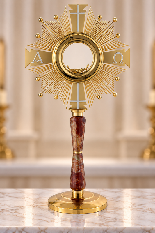 Monstrance by Mollica Italy style 1516