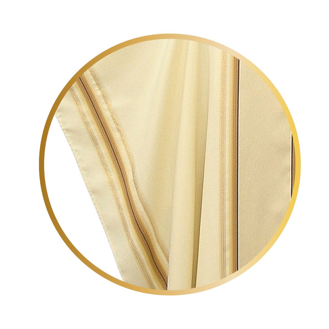 Chasuble with stripe lurex gold thread in monastic style and Cowl Collar