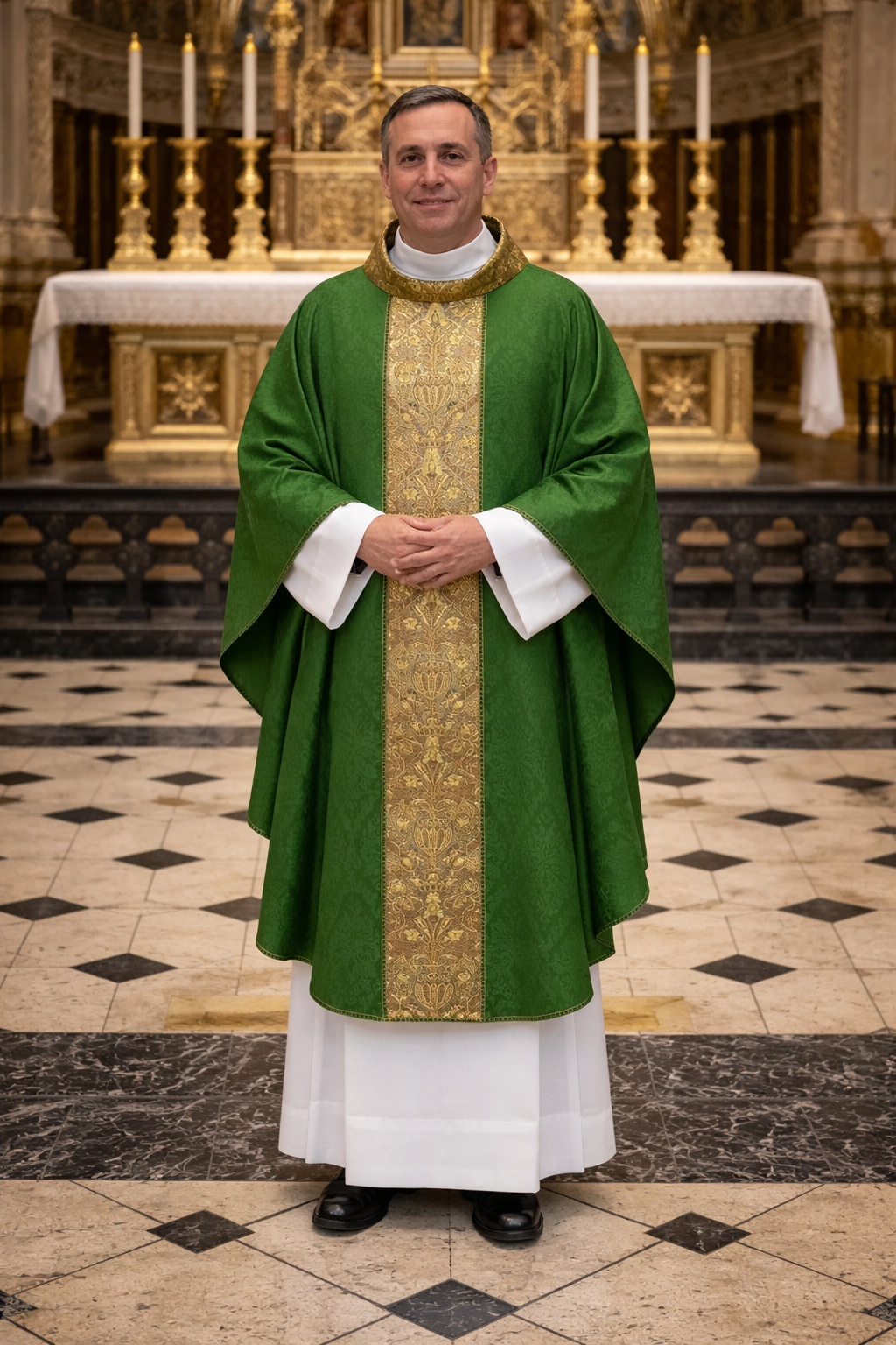 Chasuble | Brocade Orphrey | 2-315