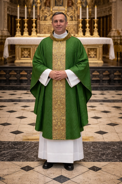 Chasuble | Brocade Orphrey | 2-315