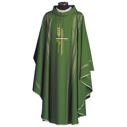 Priest chasuble by Solivari  green style#216 sold by The Clergy Store 