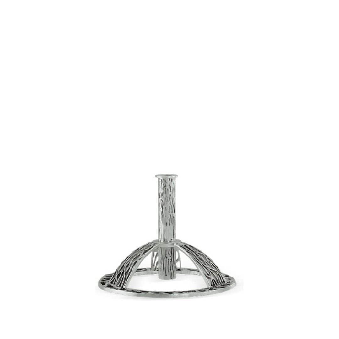 Processional Cross Base in silver finish Made in Italy and sold by The Clergy Store