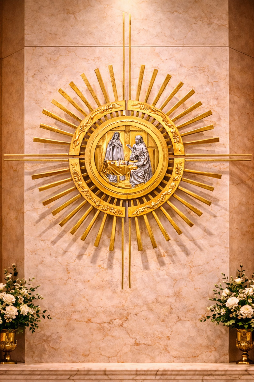 Last Supper Wall Tabernacle Made in Italy