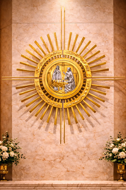 Last Supper Wall Tabernacle Made in Italy