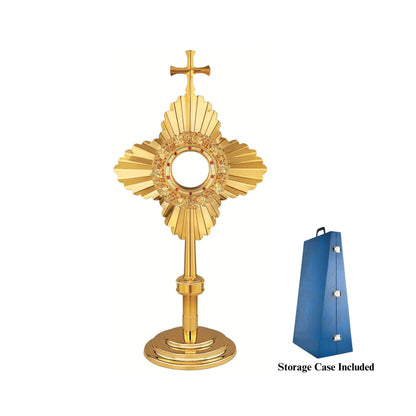 Contemporary Monstrances Made in Poland and sold by The Clergy Store