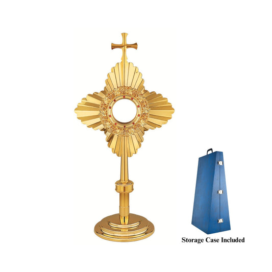 Contemporary Monstrances Made in Poland and sold by The Clergy Store