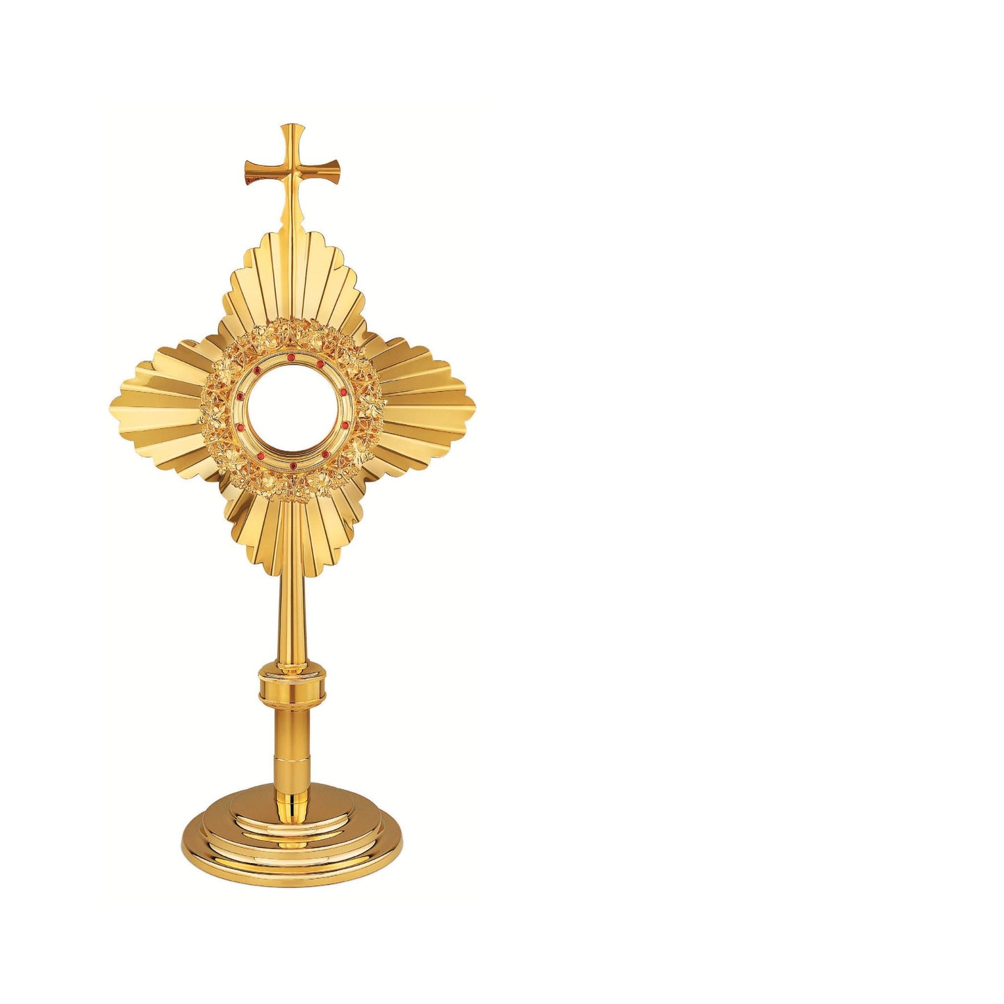 Contemporary Monstrances Made in Poland and sold by The Clergy Store