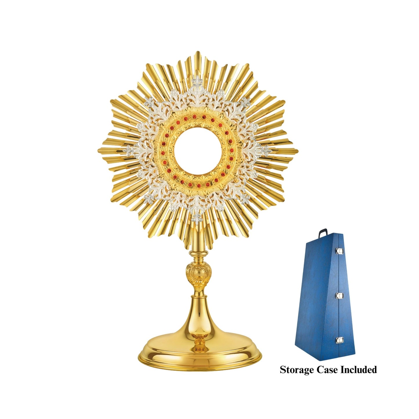 Traditional and Contemporary Monstrances Made in Poland and sold by The Clergy Store