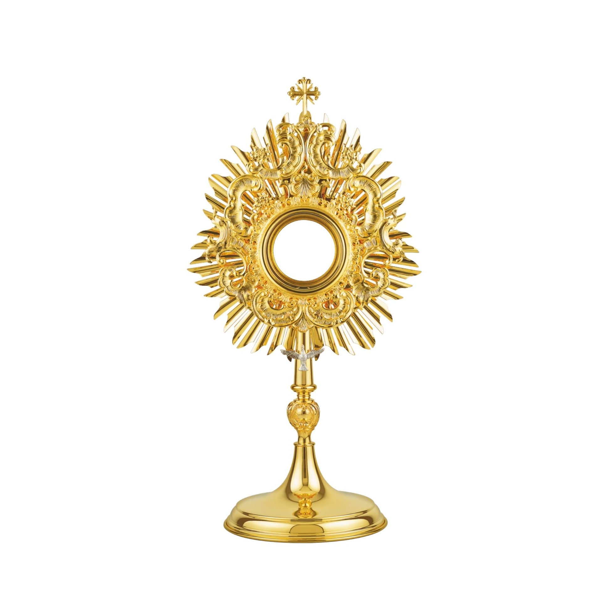 Traditional and Contemporary Monstrances Made in Poland and sold by The Clergy Store
