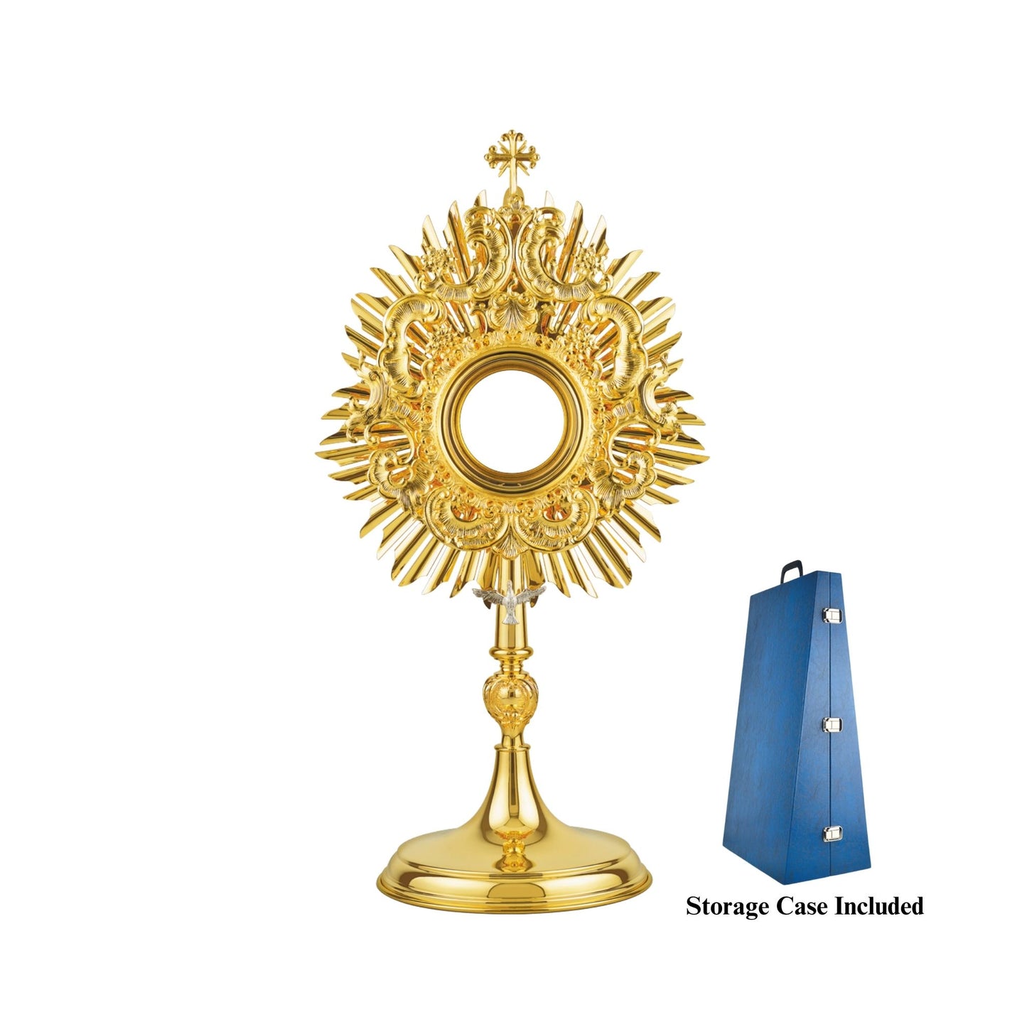 Traditional and Contemporary Monstrances Made in Poland and sold by The Clergy Store