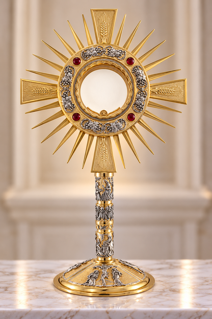 Monstrance by Mollica Italy style#479