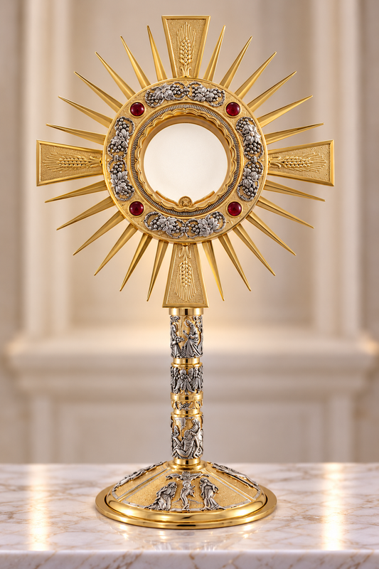 Monstrance by Mollica Italy style#479