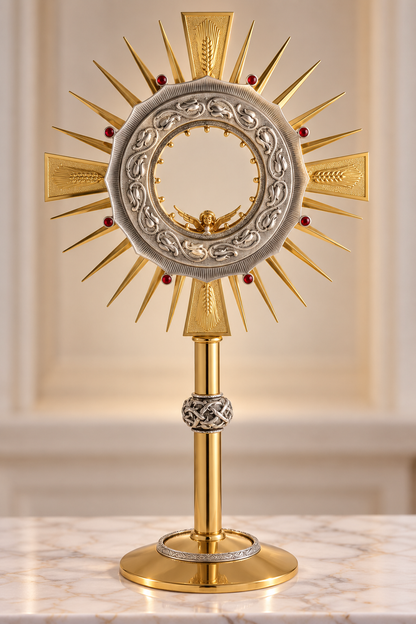 Monstrance by Mollica Italy style 486