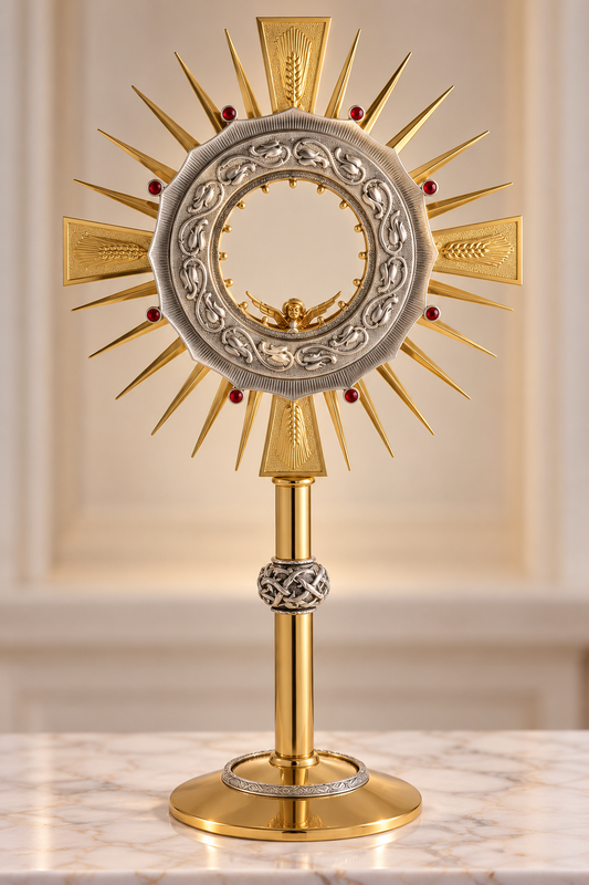 Monstrance by Mollica Italy style 486