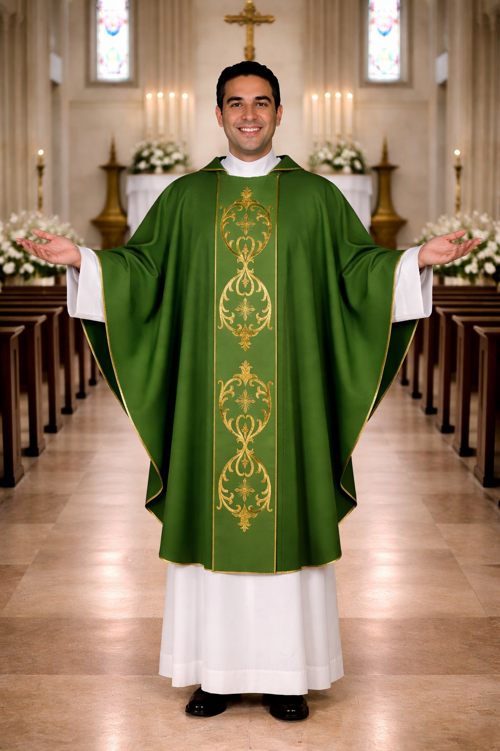 Chasuble | Embroidered Orphrey | A508