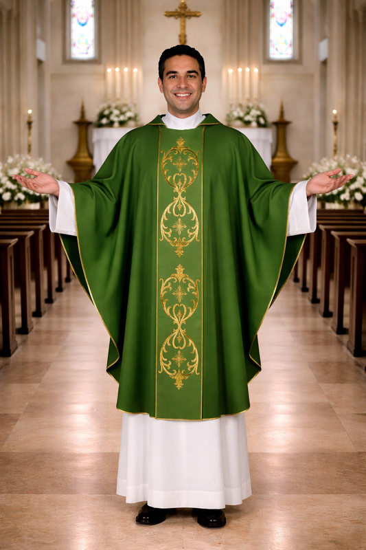 Chasuble | Embroidered Orphrey | A508