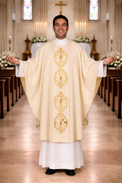 Chasuble | Embroidered Orphrey | A508