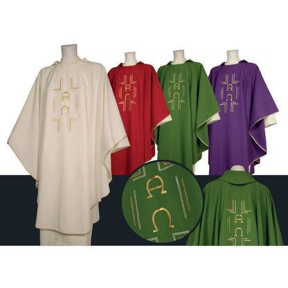 Chasuble | Alpha Omega | Made in Italy | A581