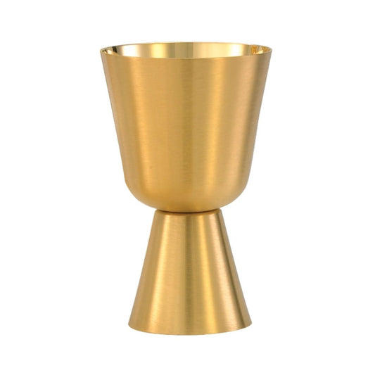 Gold and silver plated chalices for communion, designed for churches, chapels, and parish liturgies.