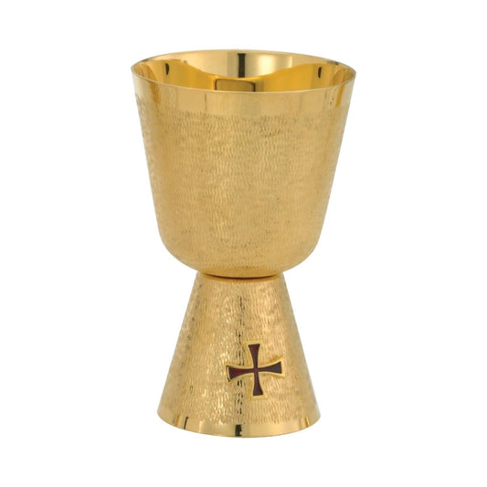 Gold and silver plated chalices for communion, designed for churches, chapels, and parish liturgies.