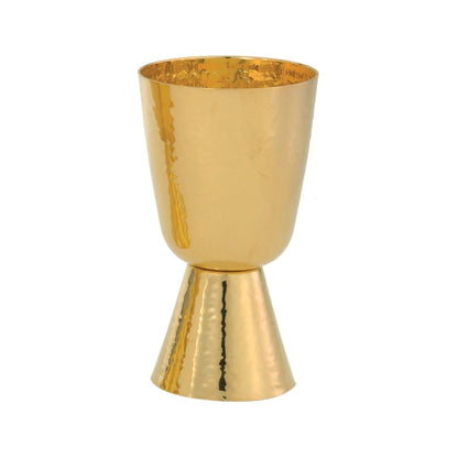 Gold and silver plated chalices for communion, designed for churches, chapels, and parish liturgies.