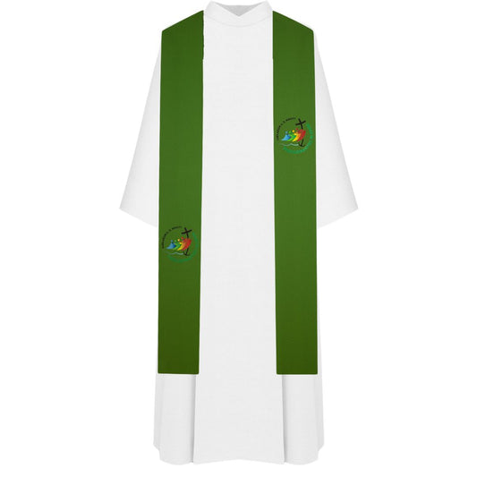 Priest Stole | Embroidered Jubilee 2025 | Made in Italy