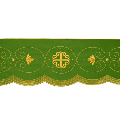 Altar Valances Baroque design sold by the meter. Imported from Italy. 