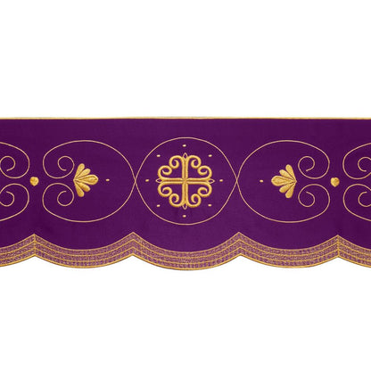 Altar Valances Baroque design sold by the meter. Imported from Italy. 