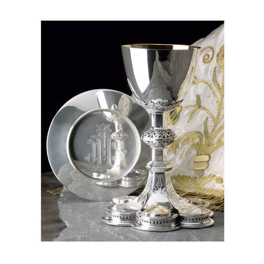 Classic Chalice & Scale Paten With Ring|2480